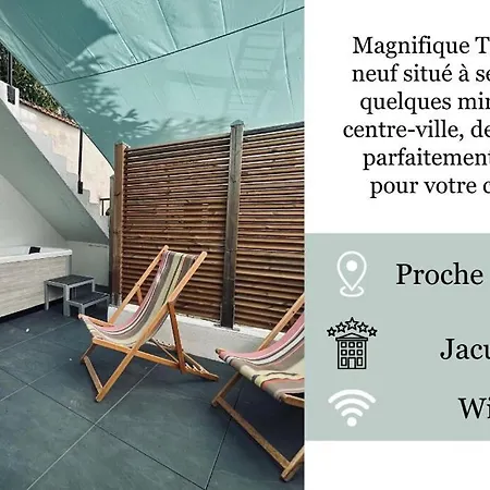 1 Lenoir Cocon Romantique Avec Jacuzzi Au Centre * Reims