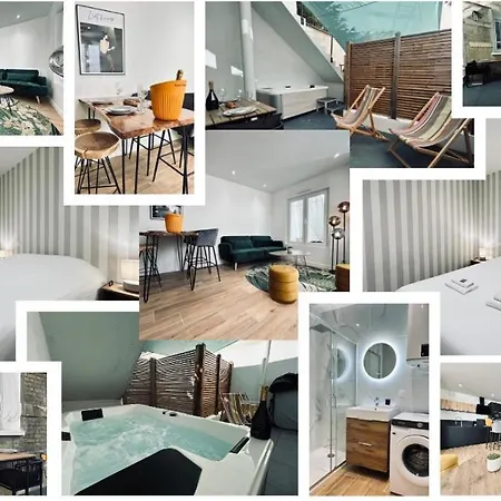 Apartment 1 Lenoir Cocon Romantique Avec Jacuzzi Au Centre